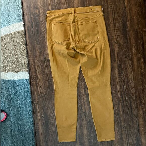 Gap Mustard Universal Leggings size 12/31T - Picture 5 of 6